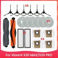 20PCS for Xiaomi X20 MAX X20 PRO Vacuum Cleaner Replacement Parts-As Shown-