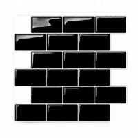 3D Wall Stickers Brick Wallpaper Tile Home Decoration 30x30Cm--