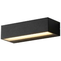 Outdoor Waterproof Strip Wall Lamp Garden Porch Wall Lamp,D-20cm,12W-