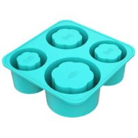 Silicone Ice Cube Tray for Freezer Safe Ice Mold with Lid Easy to Use-As Shown-