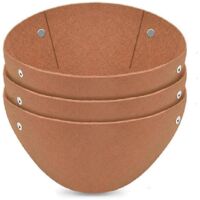 3 Pieces x Fabric Plant Basket Liners-Felt Flower Pot Liners A--
