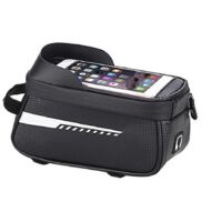 Waterproof Bicycle Phone Bag with Touch Screen-As Shown-