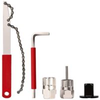 Bike Cassette Removal Tool, 5Pcs Bike Chain Tool Kit--