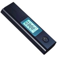 Portable Mini Breathalyzer Alcohol Measuring Instrument Tester-Black-
