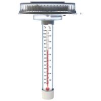 Solar Pool Thermometer Floating, Floating Ice Bath Thermometer-Transparent-