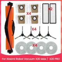 15PCS for Xiaomi X20 Max X20 PRO Vacuum Cleaner Replacement Parts-As Shown-