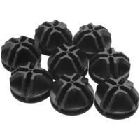 Plastic Connectors For Modular Organizer Closet, Set Of 8 (Black)--