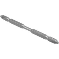 5Pcs S2 Screwdriver Bits Set 100Mm Double Head Hex Shank--