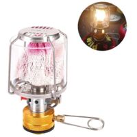 Mini Gas Lamp Outdoor Camping Lantern Tent Lamp Flashlight Hanging--