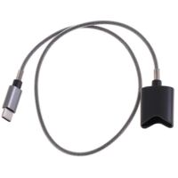 Type C Interface Charging Cable for 45cm (Gray Type-C)--