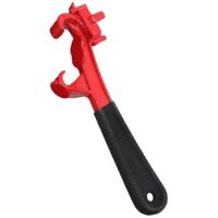 3-in-1 Bung Wrench & Bucket Opener Tool - Aluminum Drum Lid Remover-As Shown-