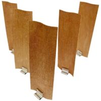 20 mèches en bois pour la fabrication de bougies--