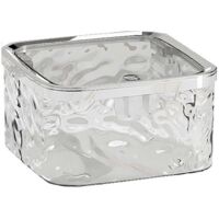 Boîte de rangement transparente pour linge, petit récipient pour vésicules séminales --