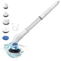 Brosse de nettoyage électrique, brosse de nettoyage électrique remplaçable --