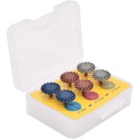 Kit de 6 disques de polissage en résine composite dentaire mixte --