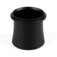 Machine à café italienne, tasse à café en métal épais noir--