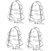 Grille de protection pour tête de sprinkler encastrée (4 pièces)