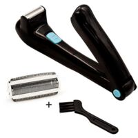 Épilateur électrique pliable à 180 degrés pour hommes -