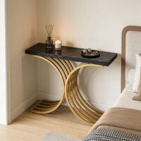 Joli design table d'entrée, table console étroite, table console salon