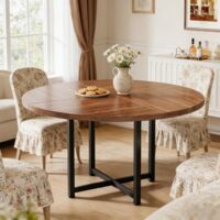 Table basse classique, table à manger ronde (table uniquement)