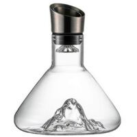 Carafe à vin, carafe à vin transparente avec aérateur --