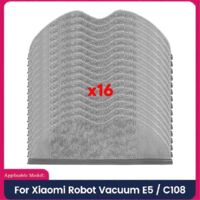 Lingettes de nettoyage pour aspirateur robot Xiaomi E5 / C108 (16 pièces)