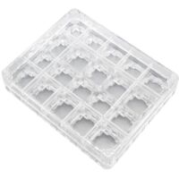 Testeur d'interrupteurs acryliques Gateron Switch Kialh Box JWICK Switch pour mécanique - 20 grilles