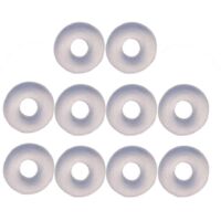 10 disques de cicatrisation anti-hyperplasie pour piercing, anneau de fixation en silicone - C