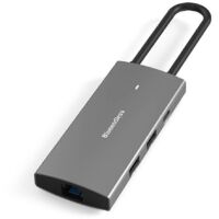 Station d'accueil USB-C 6 en 1 avec hubs USB-C PD3.0 et Ethernet Gigabit