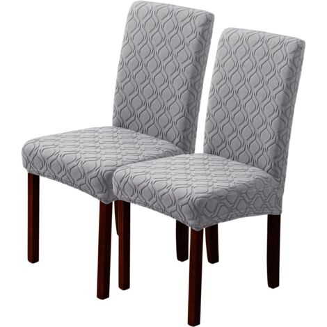 LANSHENG Housse de Chaise, Extensible Housse de Chaise Salle a Manger Extensible, Amovible Lavable Couverture de Chaise pour Maison Cuisine Hotel Restaurant (1/5)