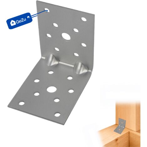 Lot De 4 Accouplements Échafaudage Galvanisés 48x48 Mm – Serre-Joints Demi-Colliers Robustes EN 74