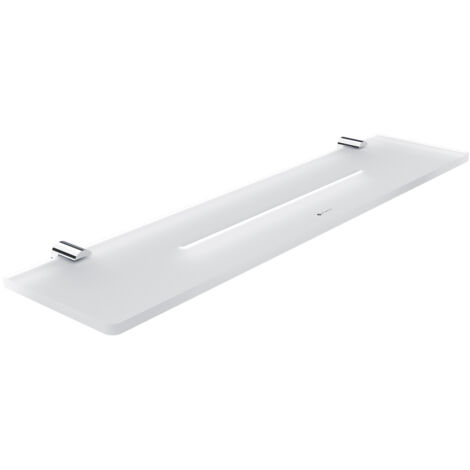 Nimco Bormo étagère de salle de bain avec trous, chromée, 50 cm BR X450-26 (1/3)