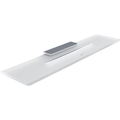Nimco Maya étagère de salle de bain avec trous, chromée, 50 cm MA X450-26 (1/3)