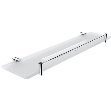 Nimco Bormo étagère de salle de bain avec cadre, chromée, 50 cm BR X450-X-26 (1/2)