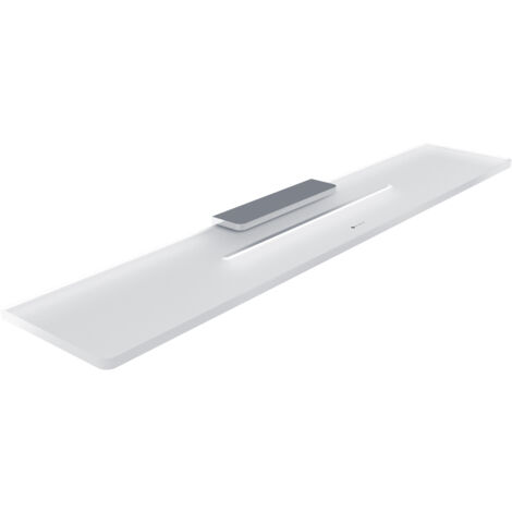 Nimco Maya étagère de salle de bain avec trous, chromée, 60 cm MA X460-26 (1/3)