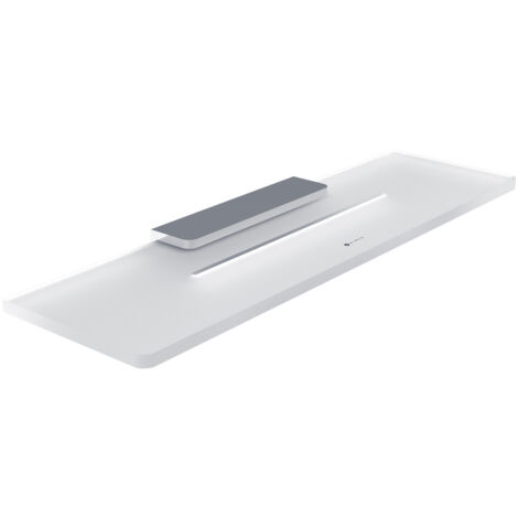 Nimco Maya étagère de salle de bain avec trous, chromée, 40 cm MA X440-26 (1/3)