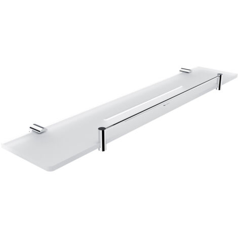 Nimco Bormo étagère de salle de bain avec trous, chromée, 60 cm BR X460-26 (1/2)