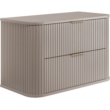 Meuble sous vasque à suspendre GLAMOUR CACHEMIRE 60 cm (1/5)