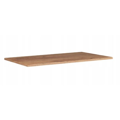Furnidea - Plan de travail pour meuble de salle de bain VENA FLOW chêne Craft 60 cm