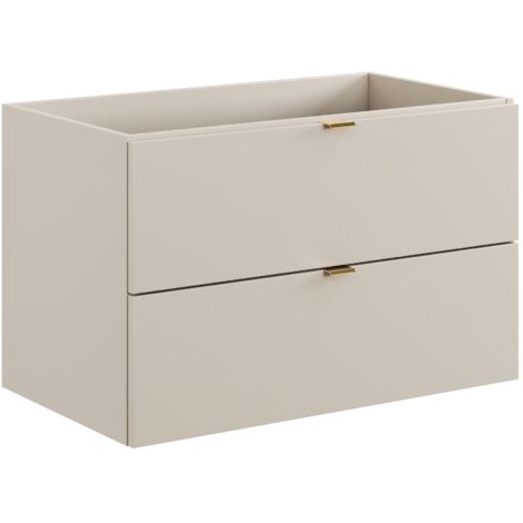 Meuble sous vasque à suspendre DALIA CACHEMIRE 80 cm