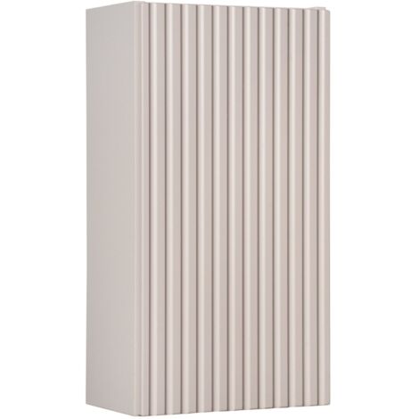 Meuble haut de salle de bain suspendue NOVA cachemire 30 x 57 cm