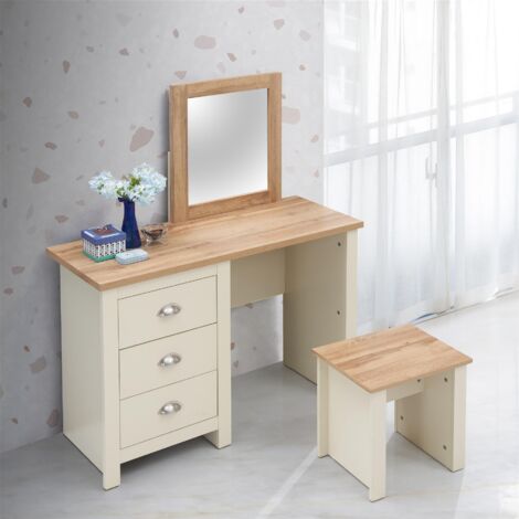 white christmas dresses GENEVA CREAM DRESSING TABLE – interwoodfurniture main image 1