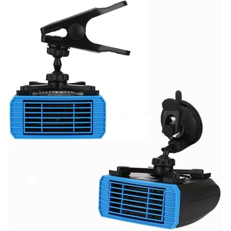 Réchauffeur de voiture, réchauffeur multifonction de voiture, réchauffeur rotatif à 360 degrés, Dégivreur de pare-brise à vent chaud et froid 12V 150W