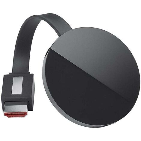 Für Google Chromecast Ultra Premium TV-Streaming-Gerät 1080p Hdr Wifi Ethernet Neu (1/4)