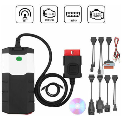 Ds150E Bt C-D-P T-C-S Erreur Camion Voiture Outil De Diagnostic Avec 8 Telepherique O-B-D 2 Code Voiture Lecteur Support Voiture Systeme Moteur Outils De Diagnostic Automatique Scanner Camion Voiture