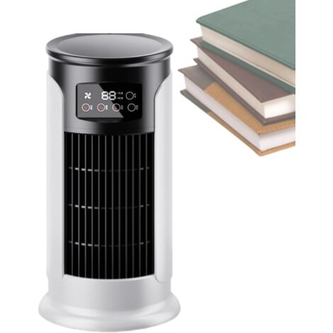 Ventilador de aire acondicionado, aire acondicionado portátiles Cofriador evaporativo del ventilador, pequeño tanque de agua de 300 ml enfriador personal, para oficinas en la noche para acampar (1/5)