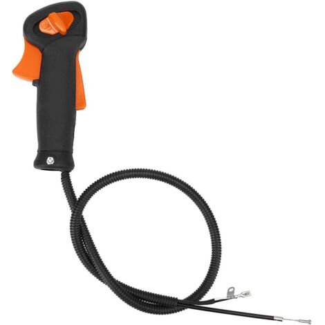 Poignée de commande d'accélérateur en plastique, accessoire de remplacement pour tondeuse à gazon FS120, FS200, FS250 (1/5)