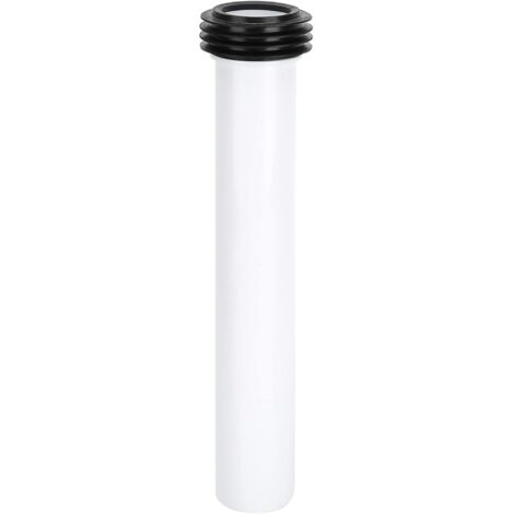 Tuyau de chasse d'eau pour toilettes, réservoir d'eau allongé dissimulé, tuyau de chasse d'eau droit, blanc, pour équipement de salle de bain (1/5)