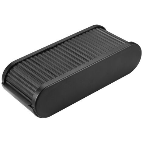 Boîte de rangement à couvercle coulissant pour véhicule, noir