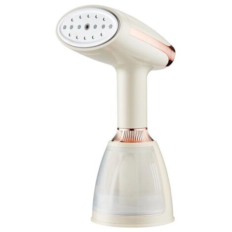 Défroisseur Vapeur Cuiseur Vapeur Portatif Pour Vêtements Defroisseur Vertical Pour Tissu Et Textile Réchauffage Rapide Onvient À Tous Les Tissuspour (Beige)